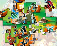 Ben 10 játékok puzzle online játék