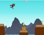 Ben 10 - Ninja run double jump version