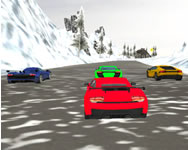 Snow fast hill track racing Ben 10 ingyen jtk